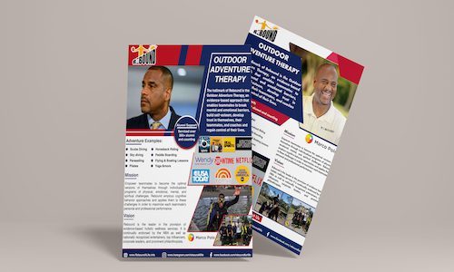 Minimal Corporate Flyer Mockup